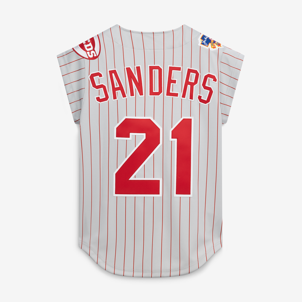Cincinnati Reds Mitchell & Ness Authentic Jersey Gray