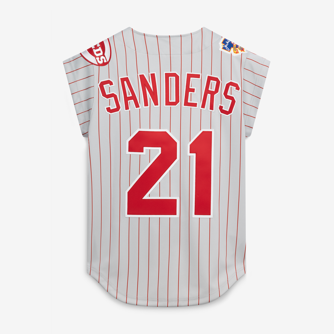 Cincinnati Reds Mitchell & Ness Authentic Jersey Gray