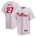 Philadelphia Phillies Nike White Replica MLB baseball jersey