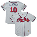 Atlanta Braves Mitchell & Ness Gray Authentic MLB baseball jersey