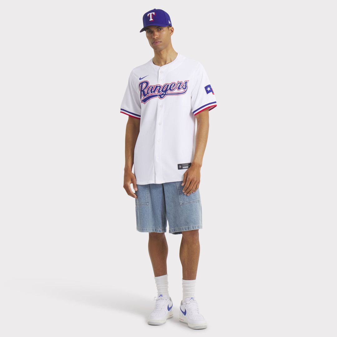 Texas Rangers Nike Jersey White