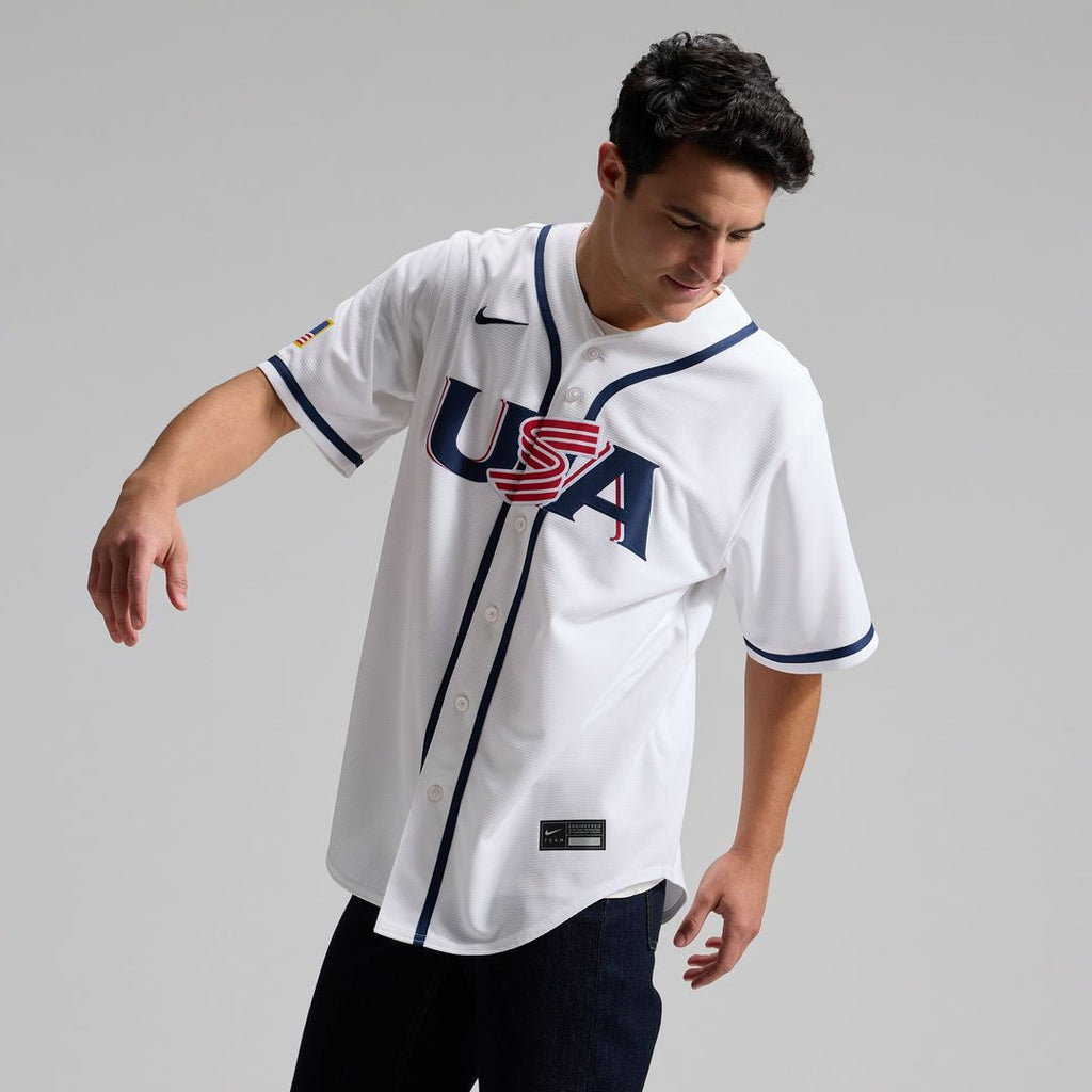 USA Baseball Nike Jersey White