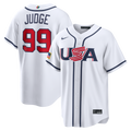 USA Baseball Nike White MLB baseball jersey