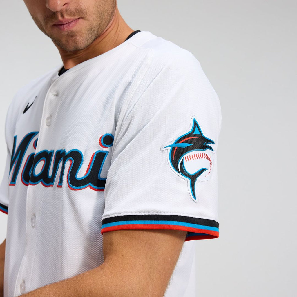 Miami Marlins Nike Authentic Jersey White