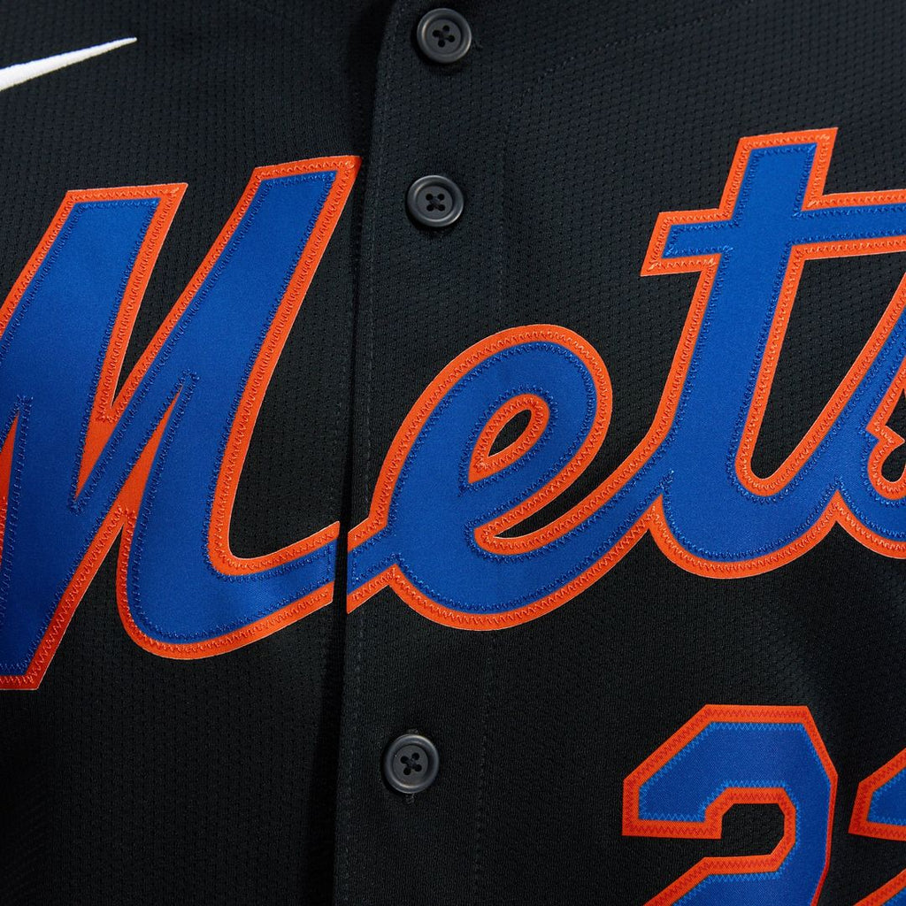 New York Mets Nike Authentic Jersey Black