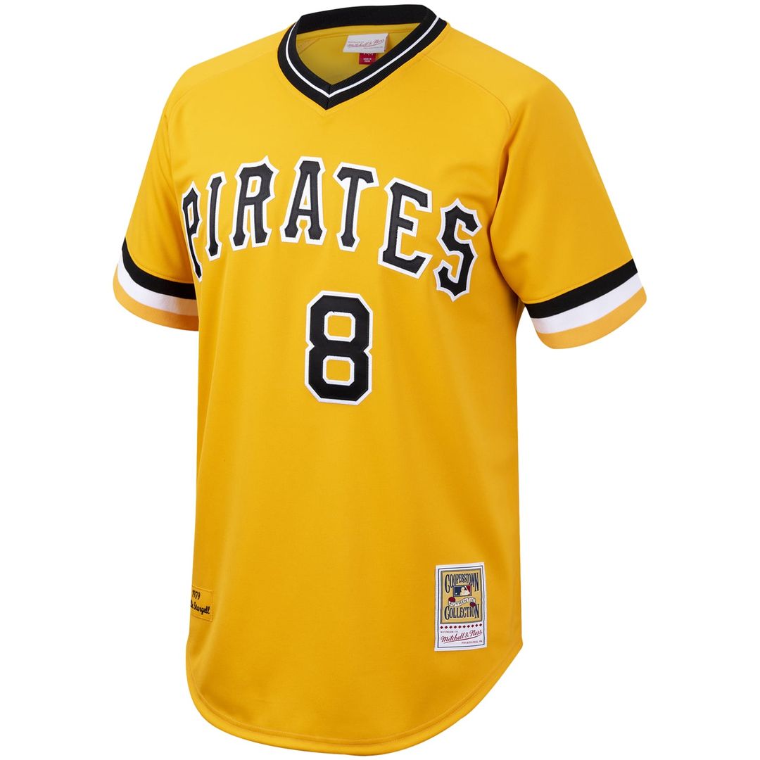 Pittsburgh Pirates Mitchell & Ness Authentic Jersey Gold
