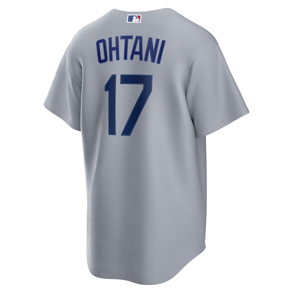Los Angeles Dodgers Nike Replica Jersey Gray