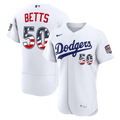 Los Angeles Dodgers Nike White Authentic MLB baseball jersey