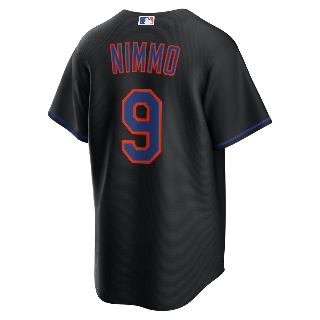 New York Mets Nike Replica Jersey Black