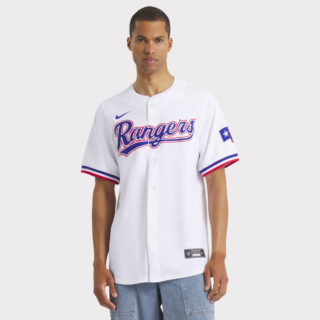Texas Rangers Nike Jersey White