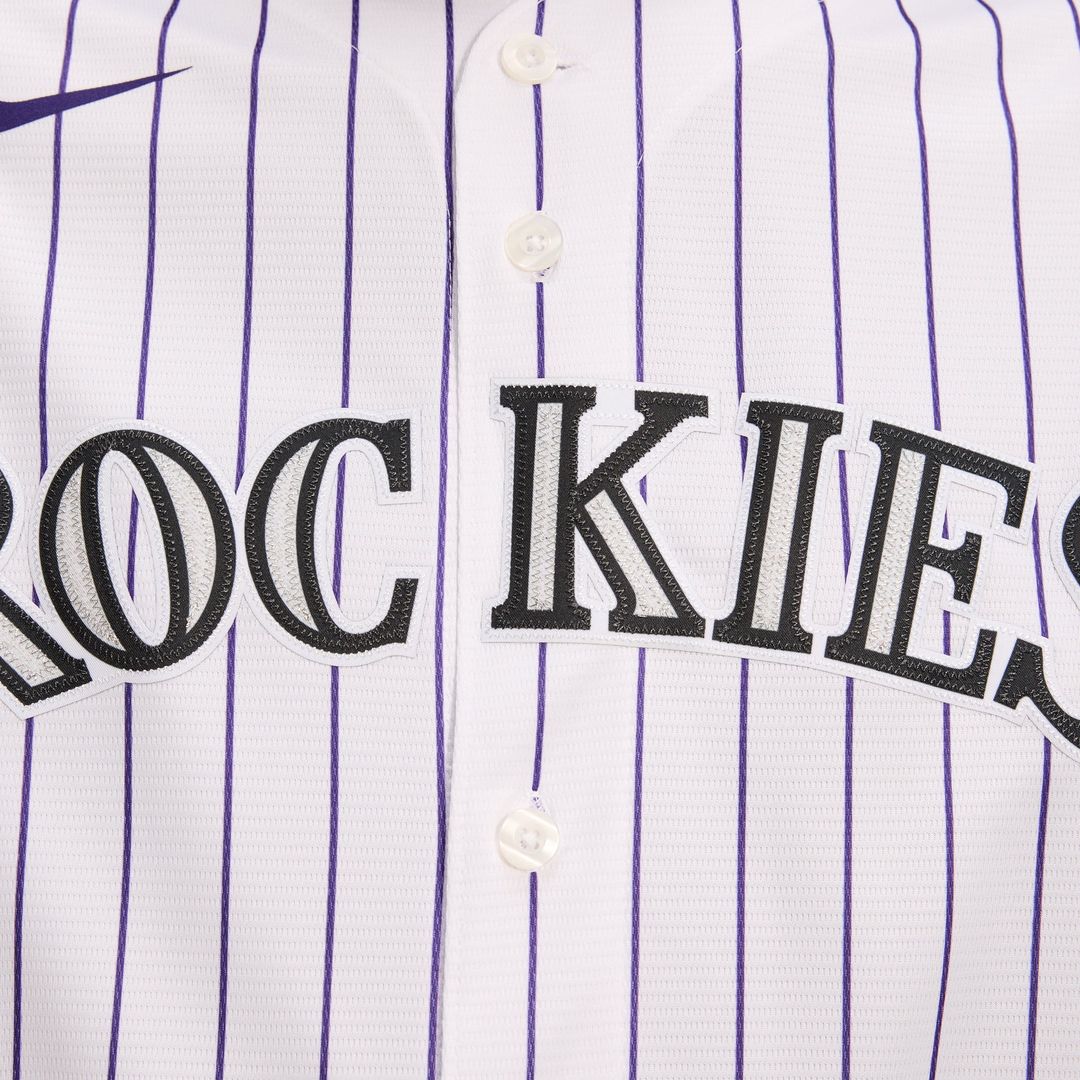 Colorado Rockies Nike Replica Jersey White