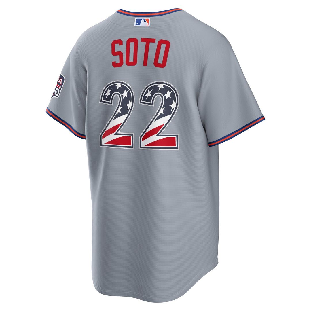 New York Mets Nike Jersey Gray
