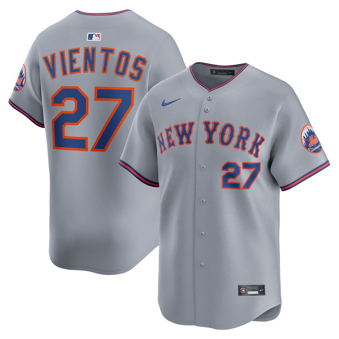 New York Mets Nike Jersey Gray