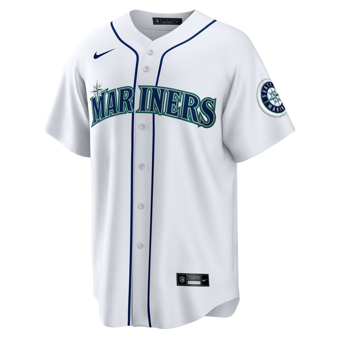 Seattle Mariners Nike Replica Jersey White