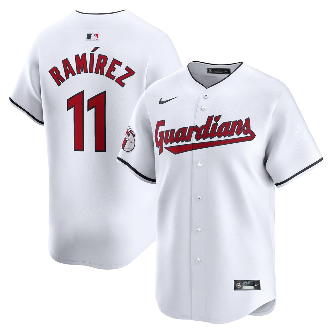 Cleveland Guardians Nike White MLB baseball jersey