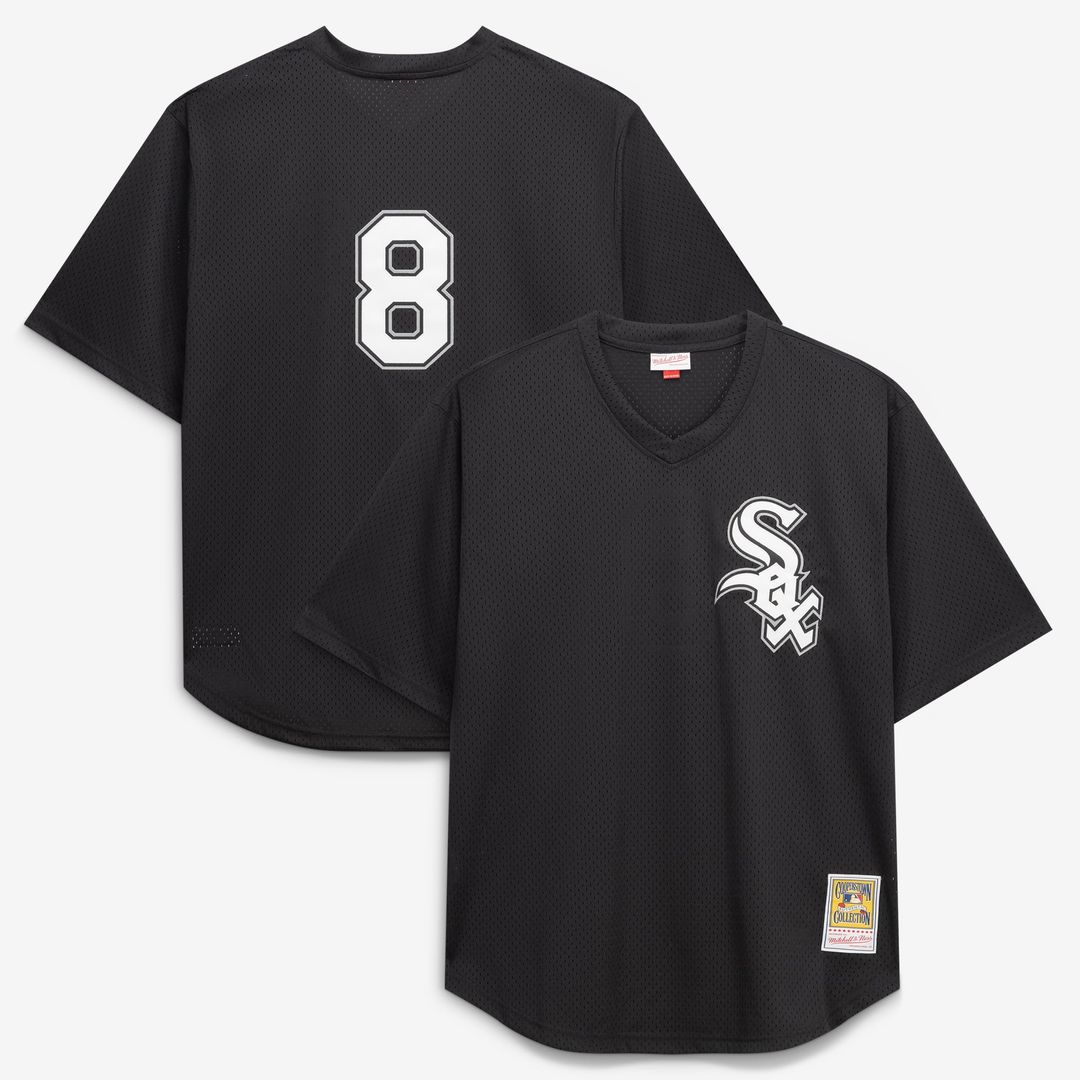 Chicago White Sox Mitchell & Ness White Authentic MLB baseball jersey