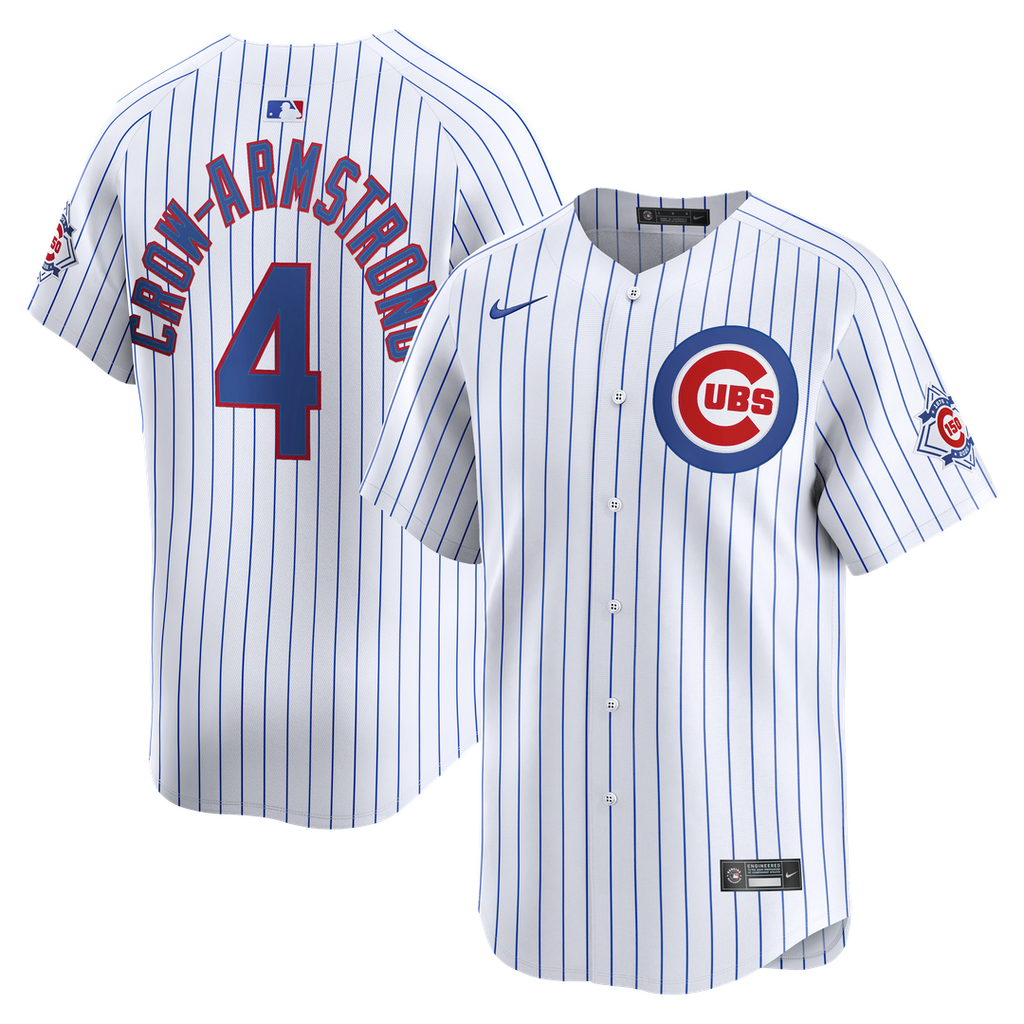 Chicago Cubs Nike White MLB baseball jersey