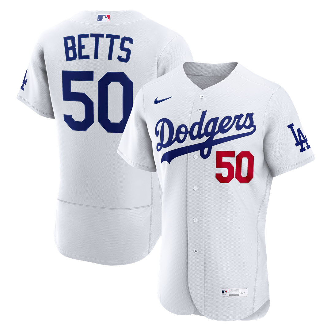 Los Angeles Dodgers Nike White Replica MLB baseball jersey