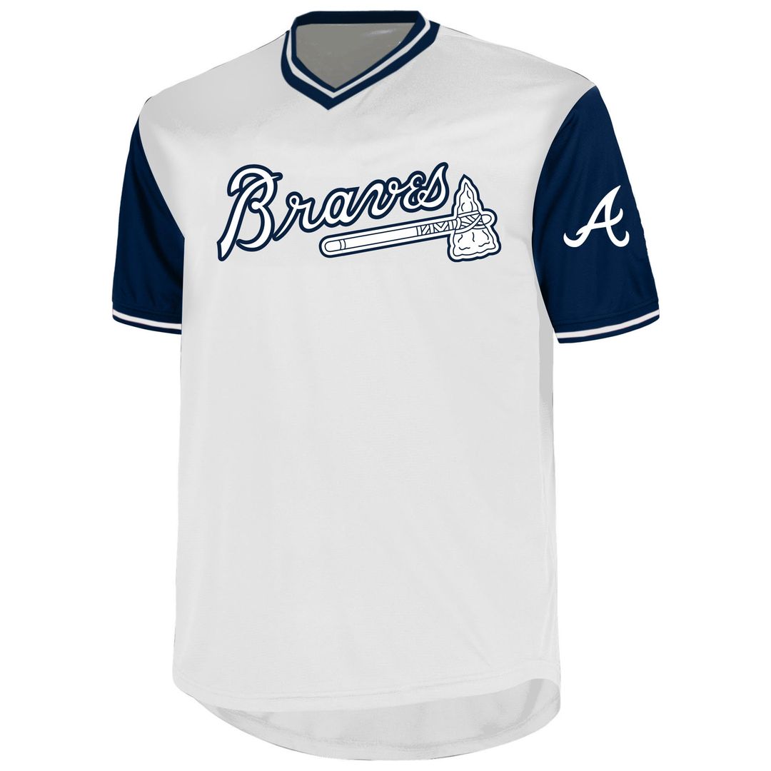 Atlanta Braves Profile Jersey White