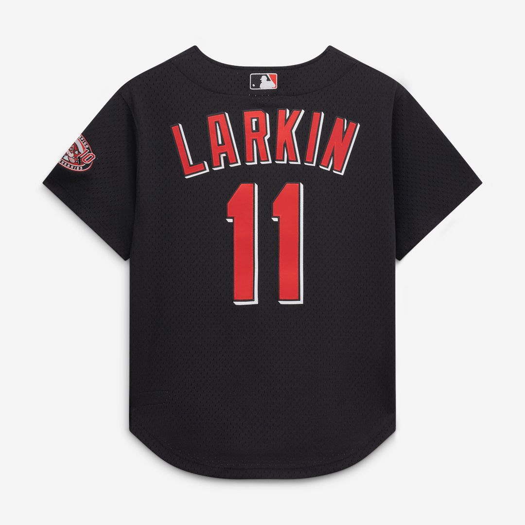 Cincinnati Reds Mitchell & Ness Jersey Black