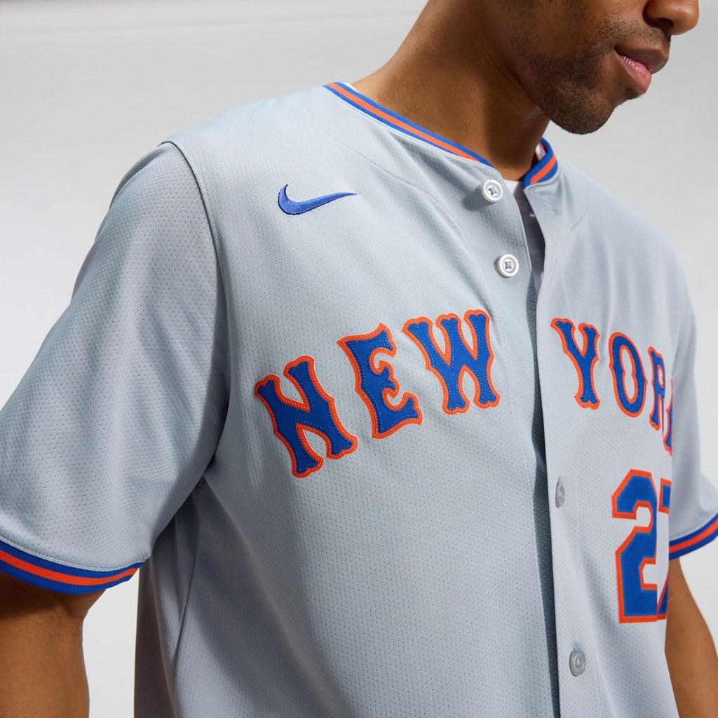 New York Mets Nike Jersey Gray