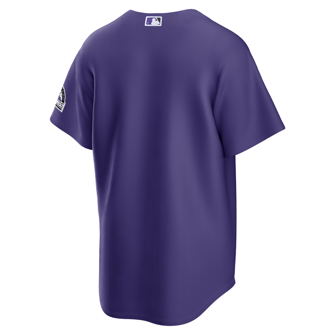Colorado Rockies Nike Authentic Jersey Purple