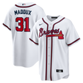 Atlanta Braves Nike White Replica MLB baseball jersey
