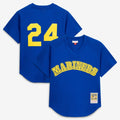 Seattle Mariners Mitchell & Ness Royal Authentic MLB baseball jersey