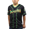 Greensboro Grasshoppers Black Replica MLB baseball jersey