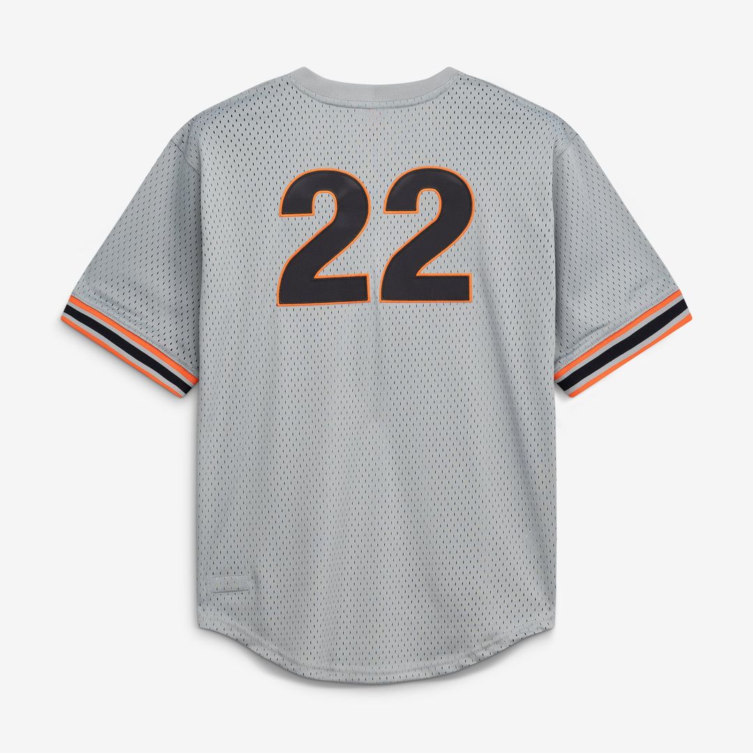 San Francisco Giants Mitchell & Ness Authentic Jersey Gray