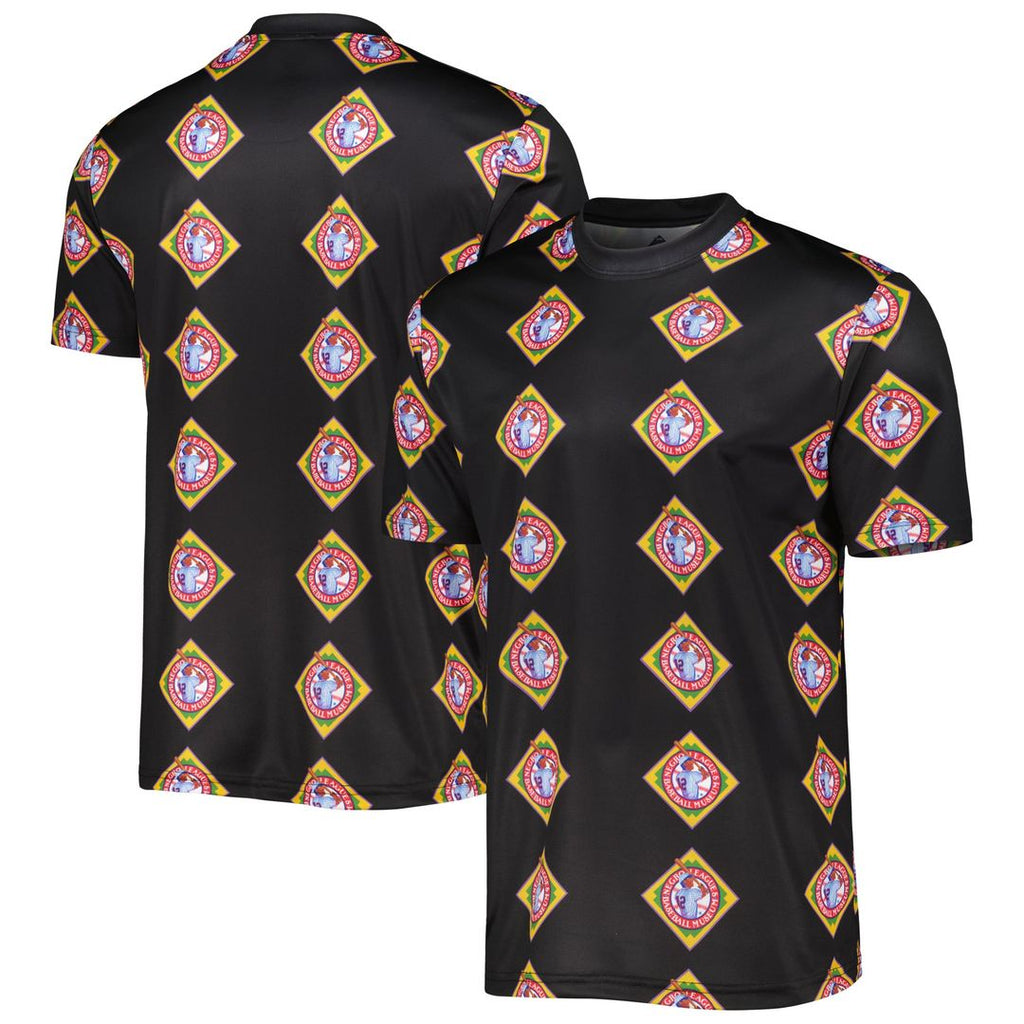 Negro League Baseball Merchandise Stitches Black MLB baseball jersey