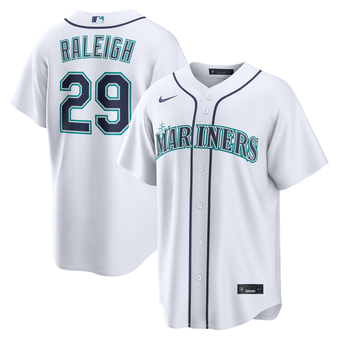 Seattle Mariners Nike White Replica MLB baseball jersey