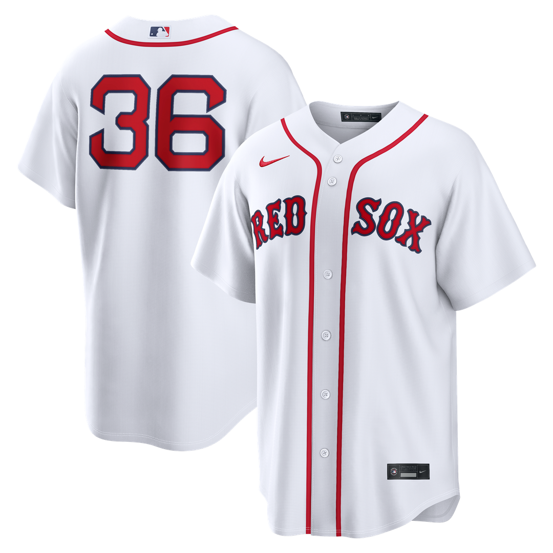 Boston Red Sox Nike White Replica MLB baseball jersey