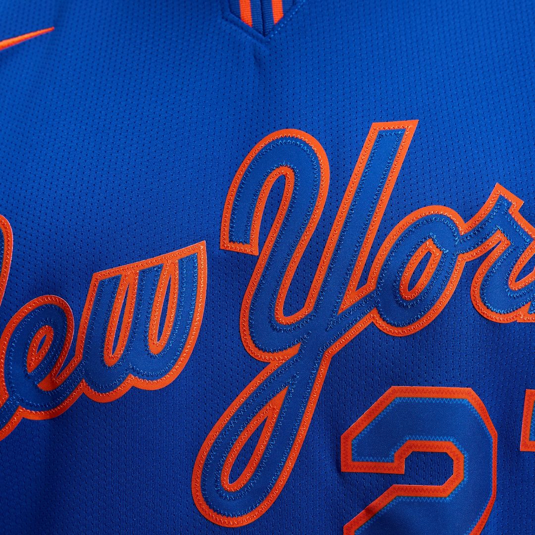 New York Mets Nike Jersey Gray