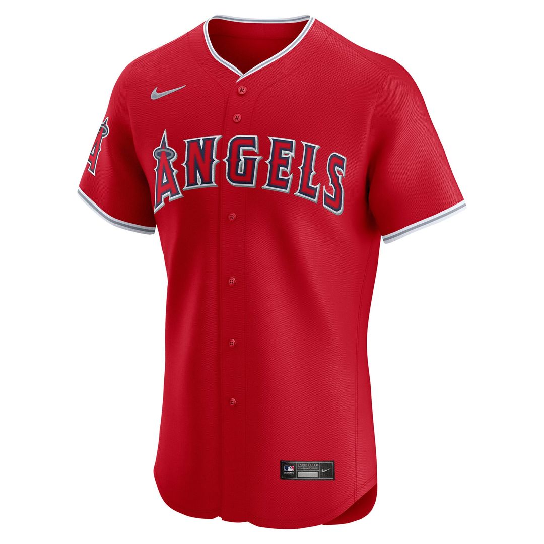 Los Angeles Angels Nike Authentic Jersey Red