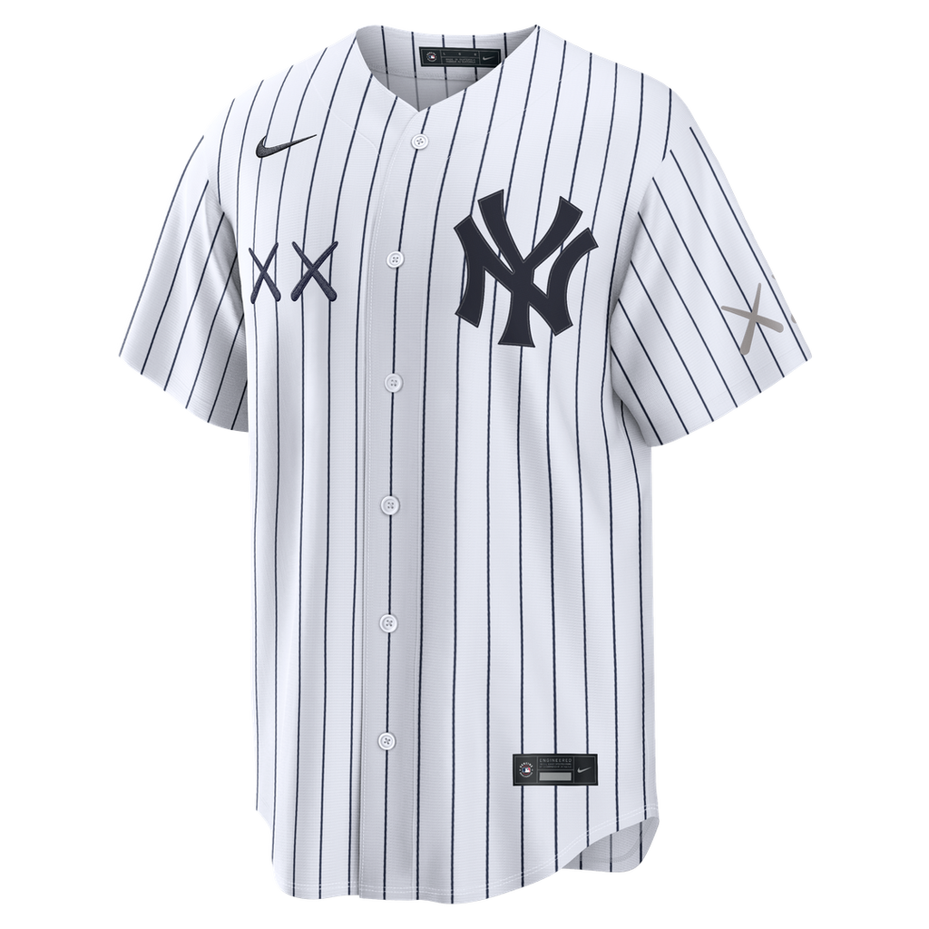 New York Yankees Nike x KAWS Jersey White