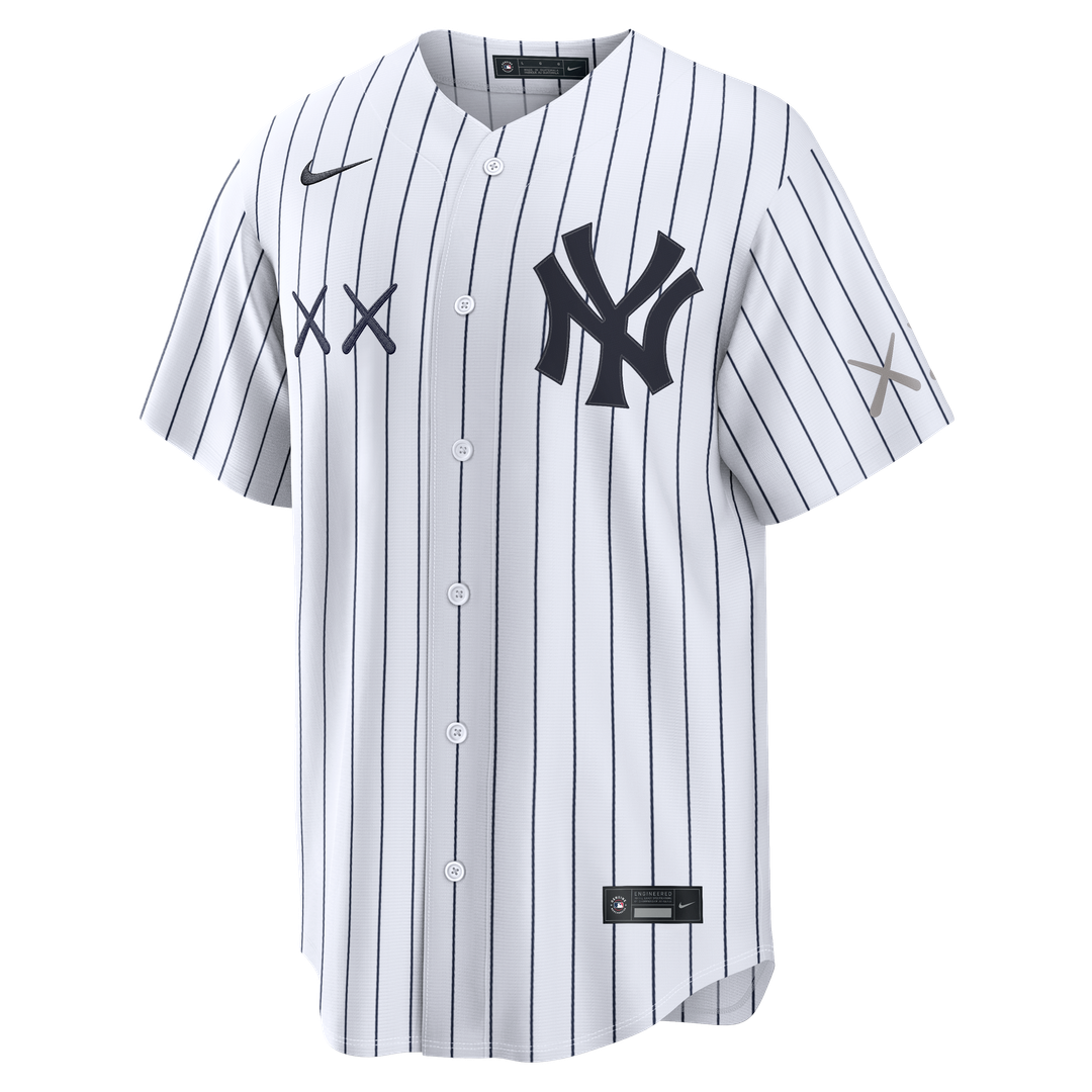 New York Yankees Nike x KAWS Jersey White