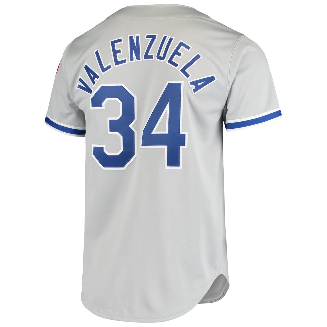 Los Angeles Dodgers Mitchell & Ness Authentic Jersey Gray