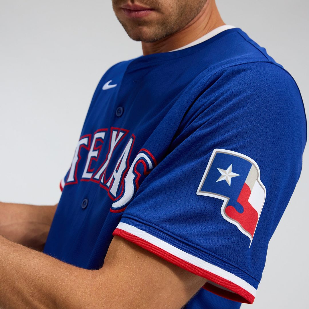 Texas Rangers Nike Jersey Royal