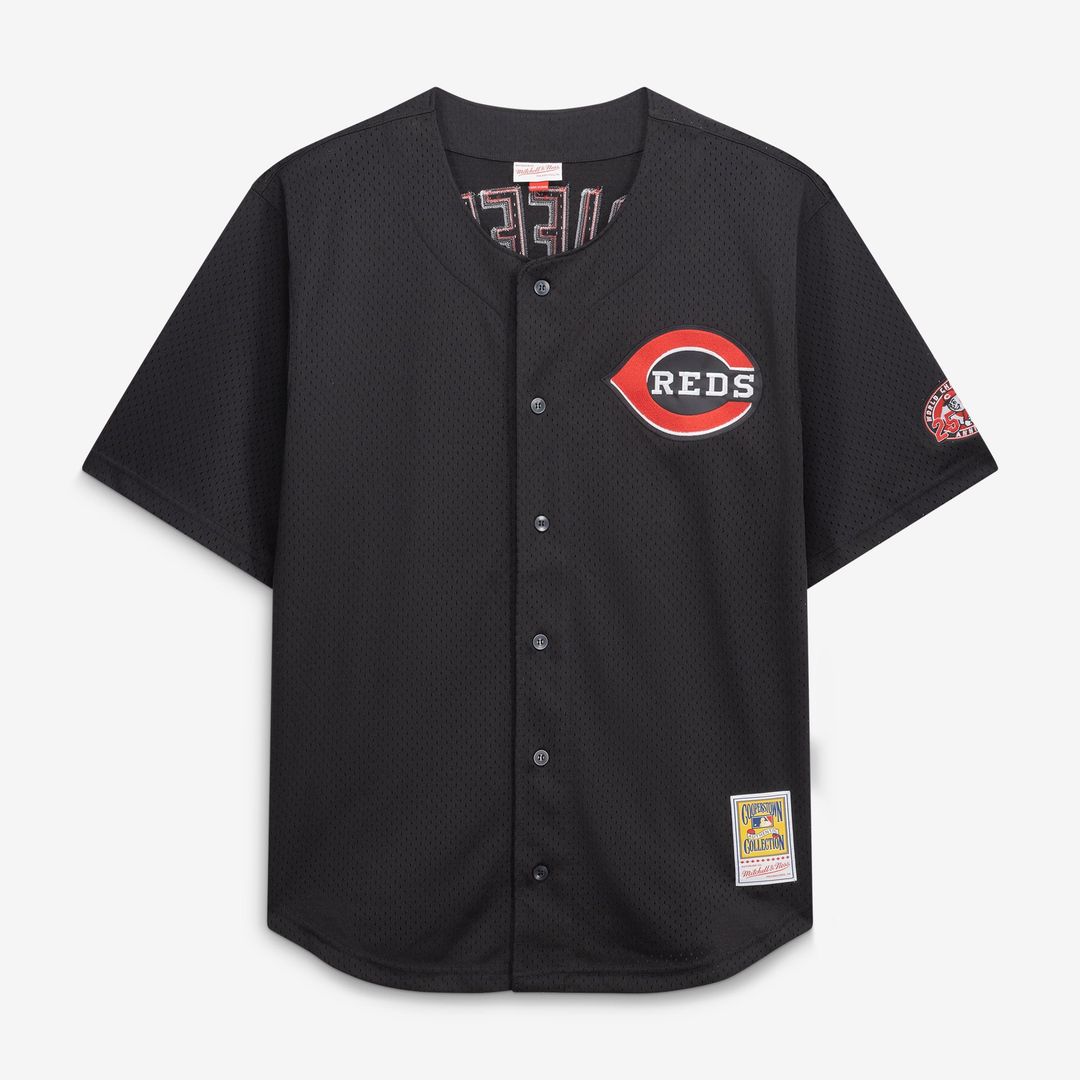 Cincinnati Reds Mitchell & Ness Authentic Jersey Black