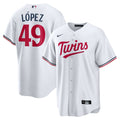 Minnesota Twins Nike White Replica MLB baseball jersey