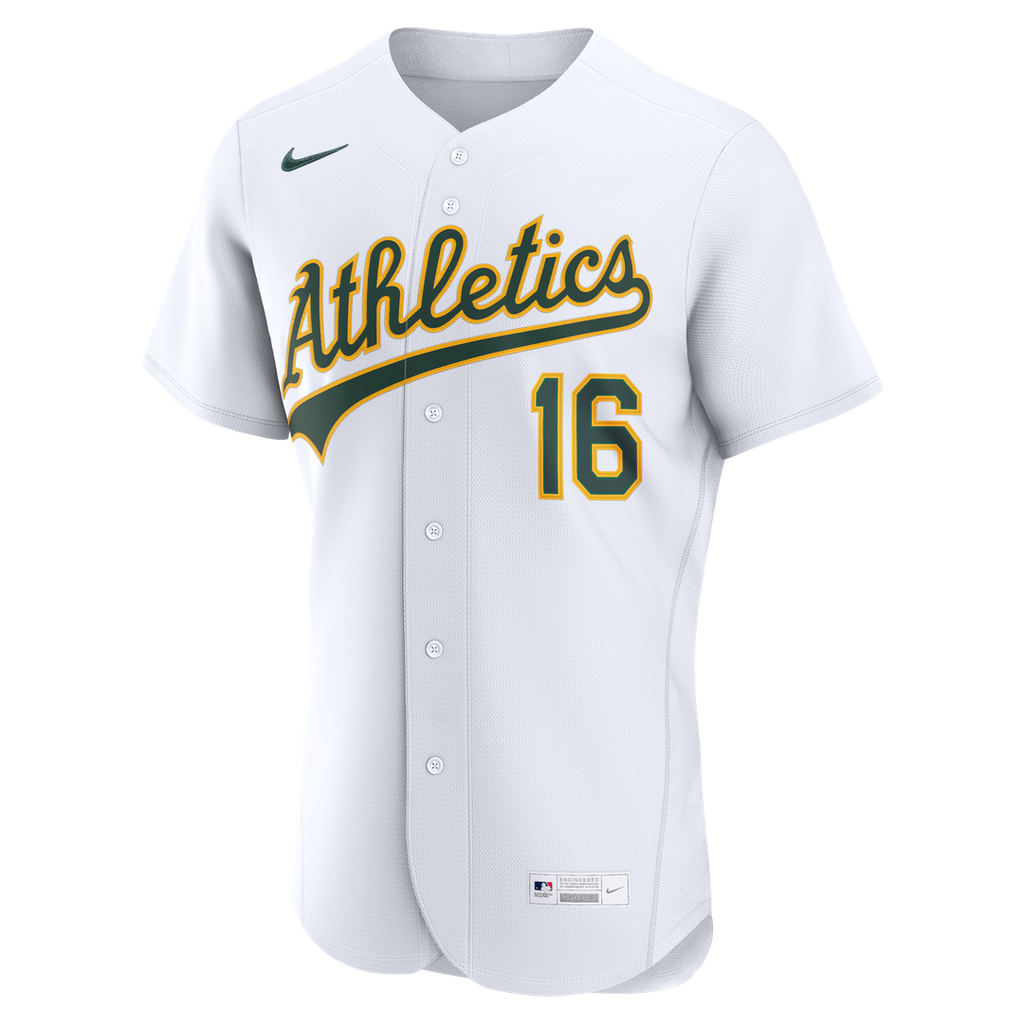 Athletics Nike Authentic Jersey White
