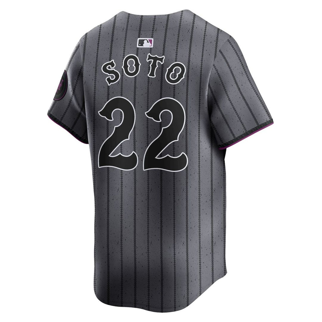 New York Mets Nike Jersey Gray