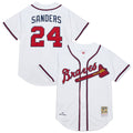 Atlanta Braves Mitchell & Ness White Authentic MLB baseball jersey
