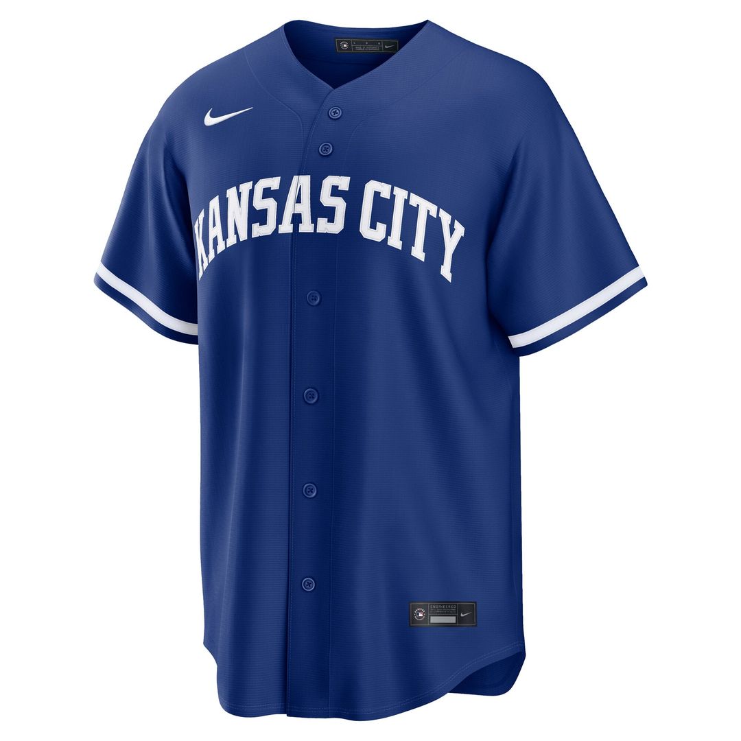 Kansas City Royals Nike Replica Jersey Gray