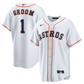 Houston Astros Nike White Replica MLB baseball jersey