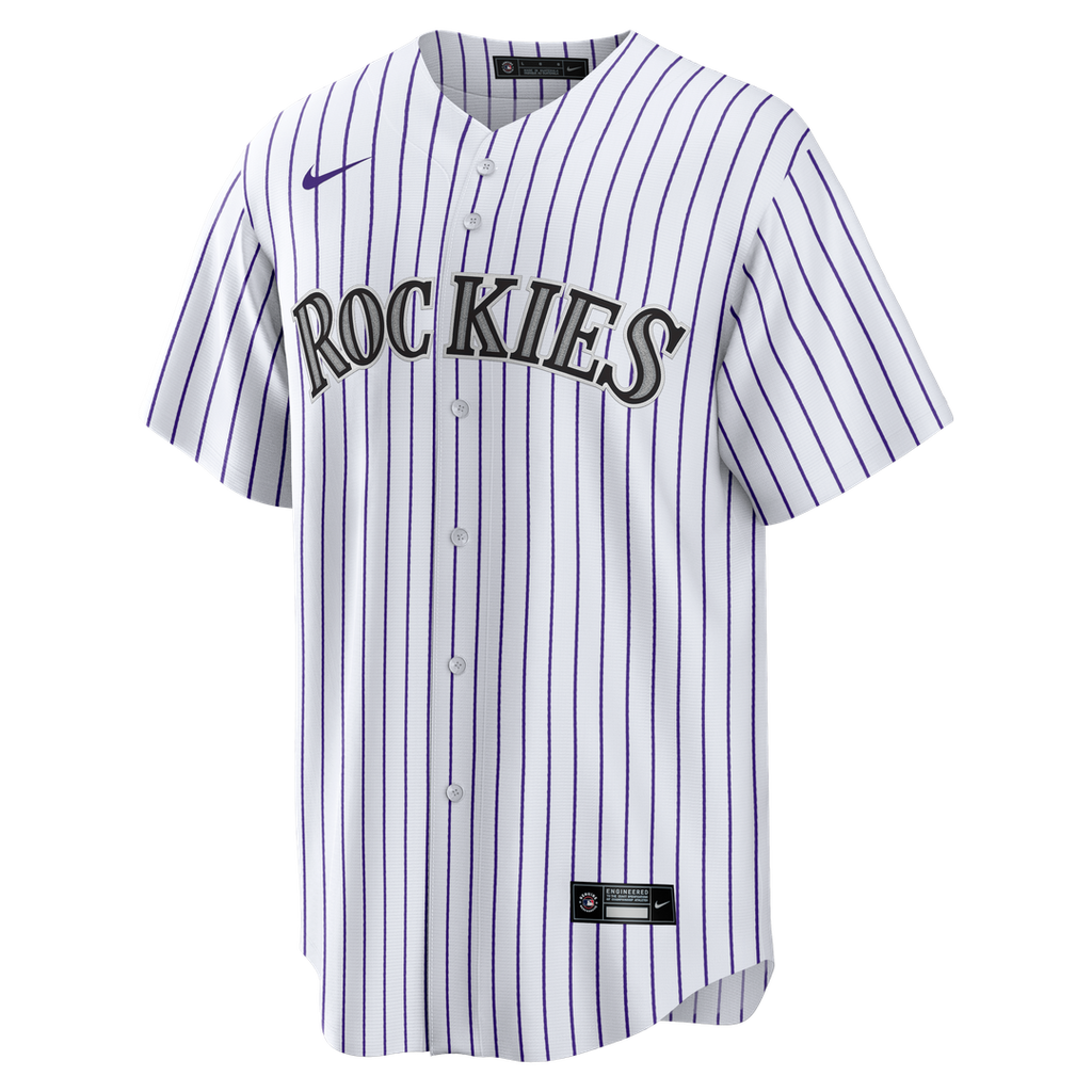 Colorado Rockies Nike Replica Jersey White