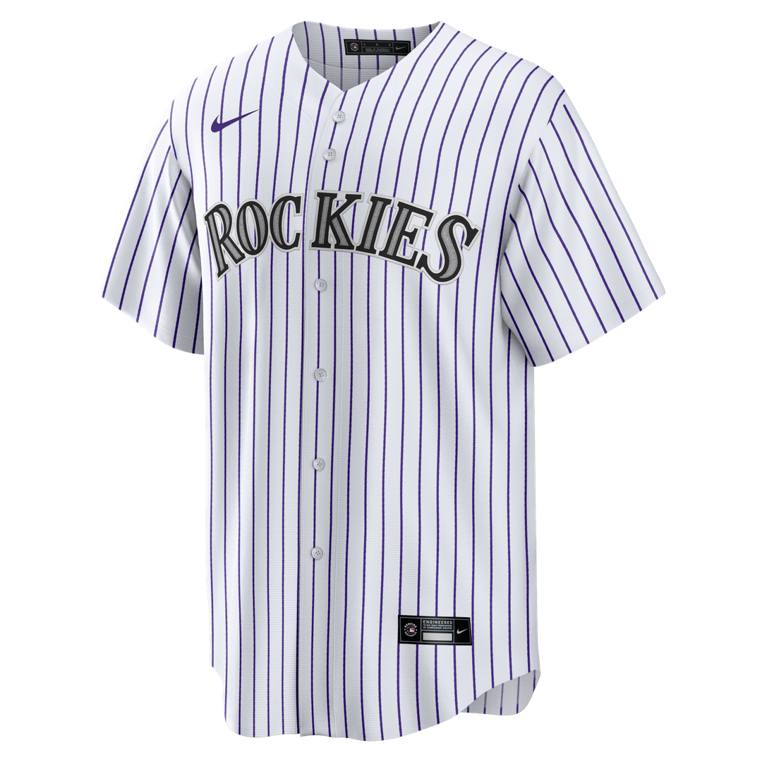 Colorado Rockies Nike Replica Jersey White