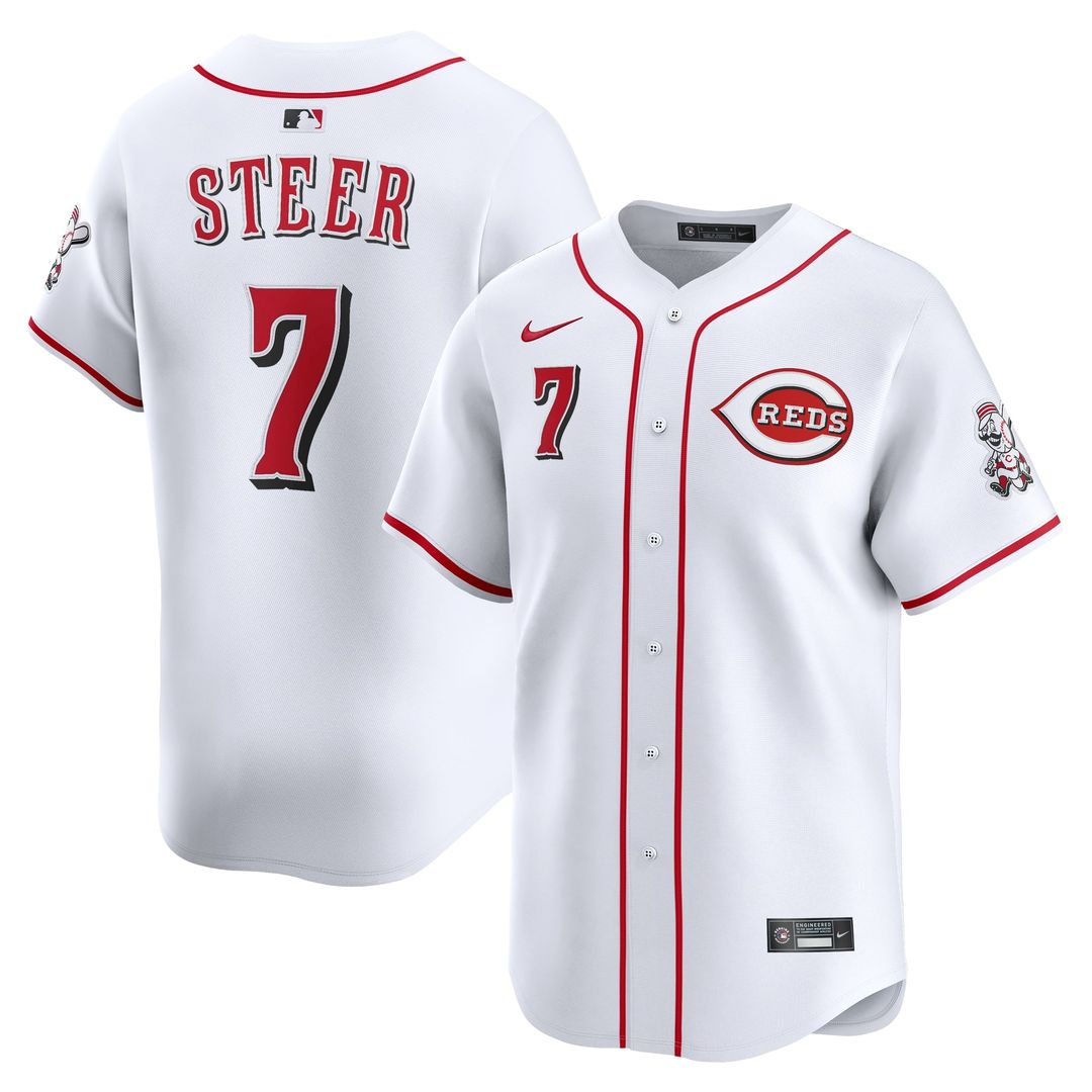 Cincinnati Reds Nike White Authentic MLB baseball jersey