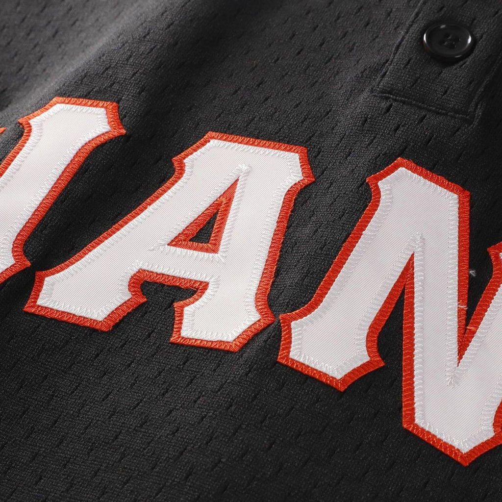 San Francisco Giants Mitchell & Ness Authentic Jersey Black
